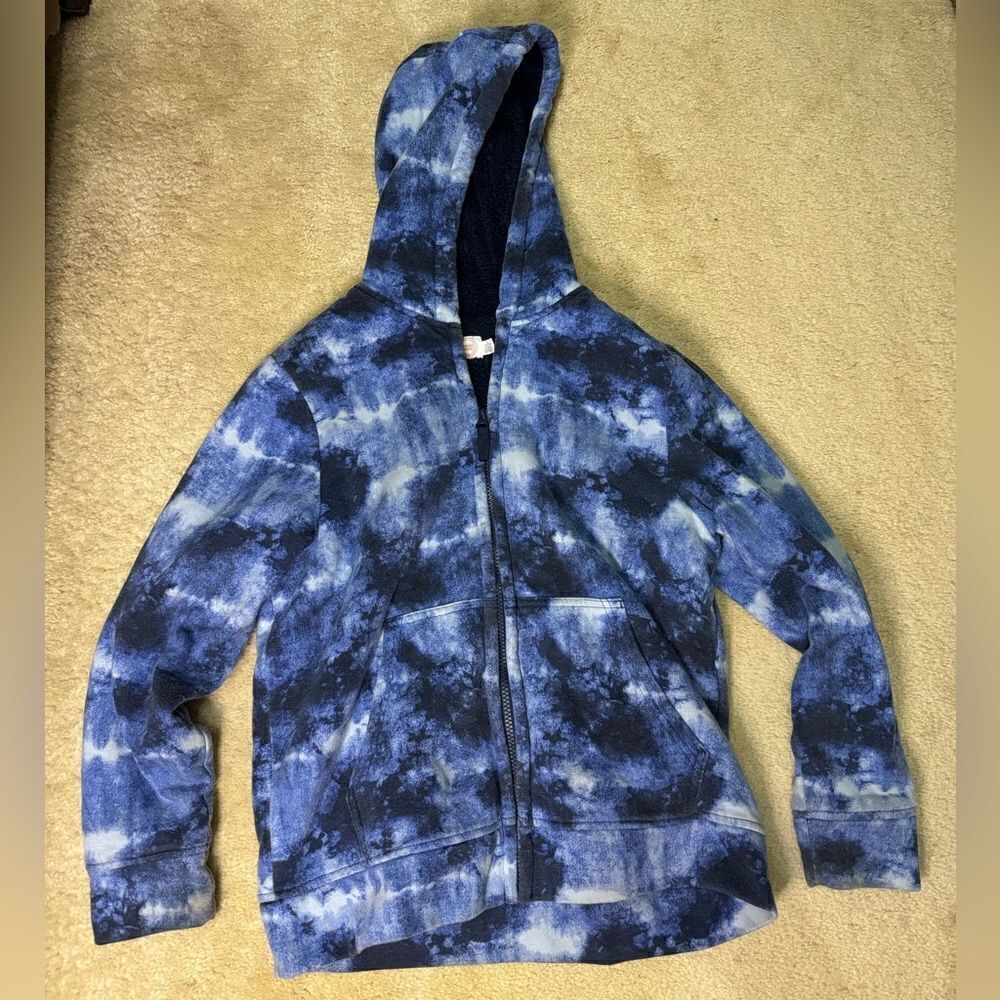 Boys Cat and Jack Zip Up Hoodie Husky Sz L (10-12)